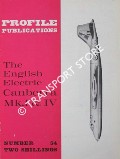 Book cover of The English Electric Canberra Mk. I & IV by MUNSON, Kenneth G.